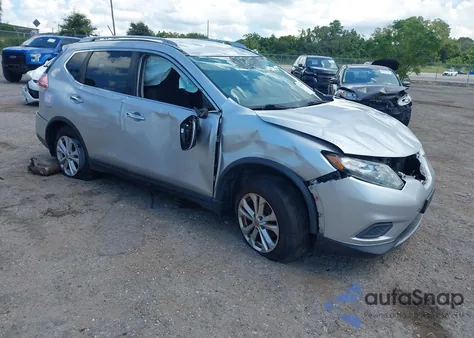 2015 Nissan Rogue Sv z USA, uszkodzony, nr VIN KNMAT2MV8FP531007